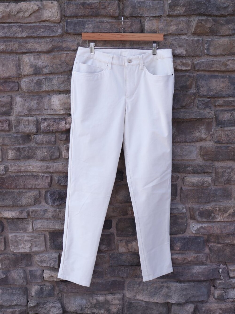 Lululemon Men’s ABC Classic-Fit Utilitech Pants Bone Size 32